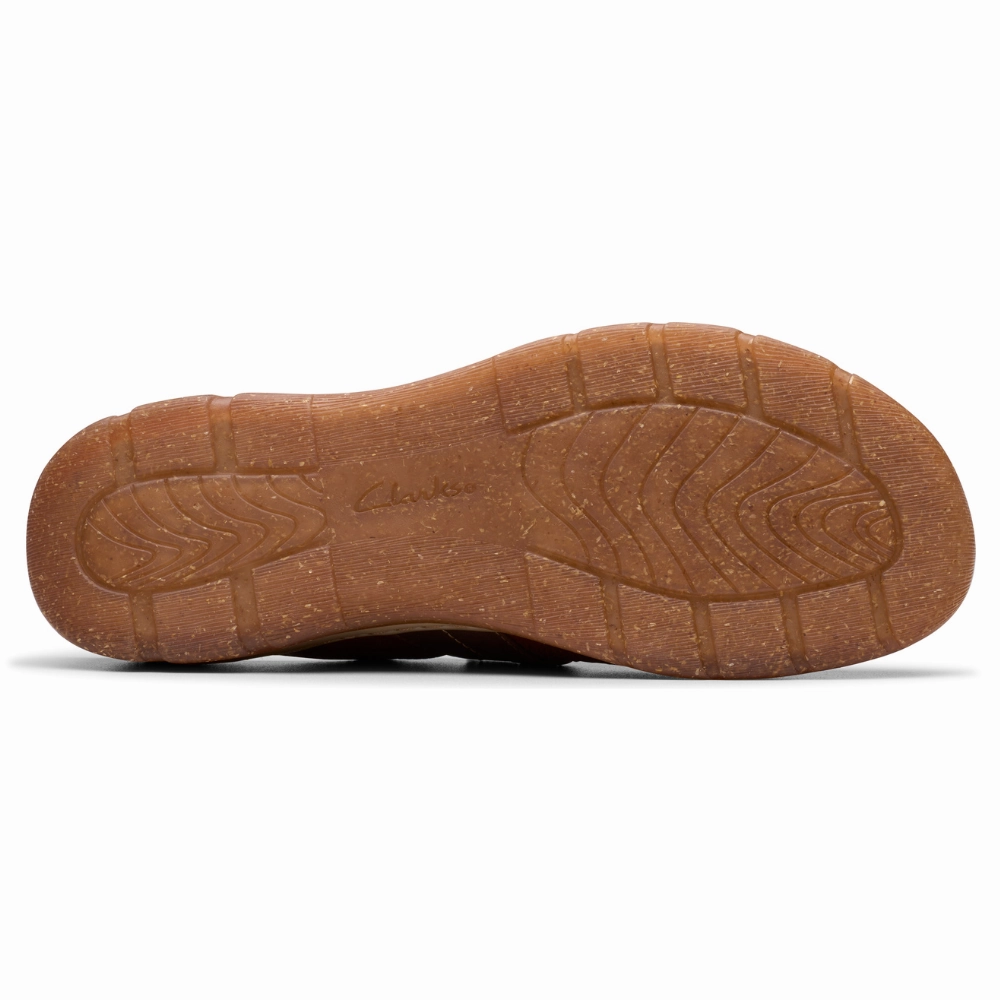 Clarks Orlene British Tan Nubuck Clog (Women's) Furever Crush Shoe Clogs