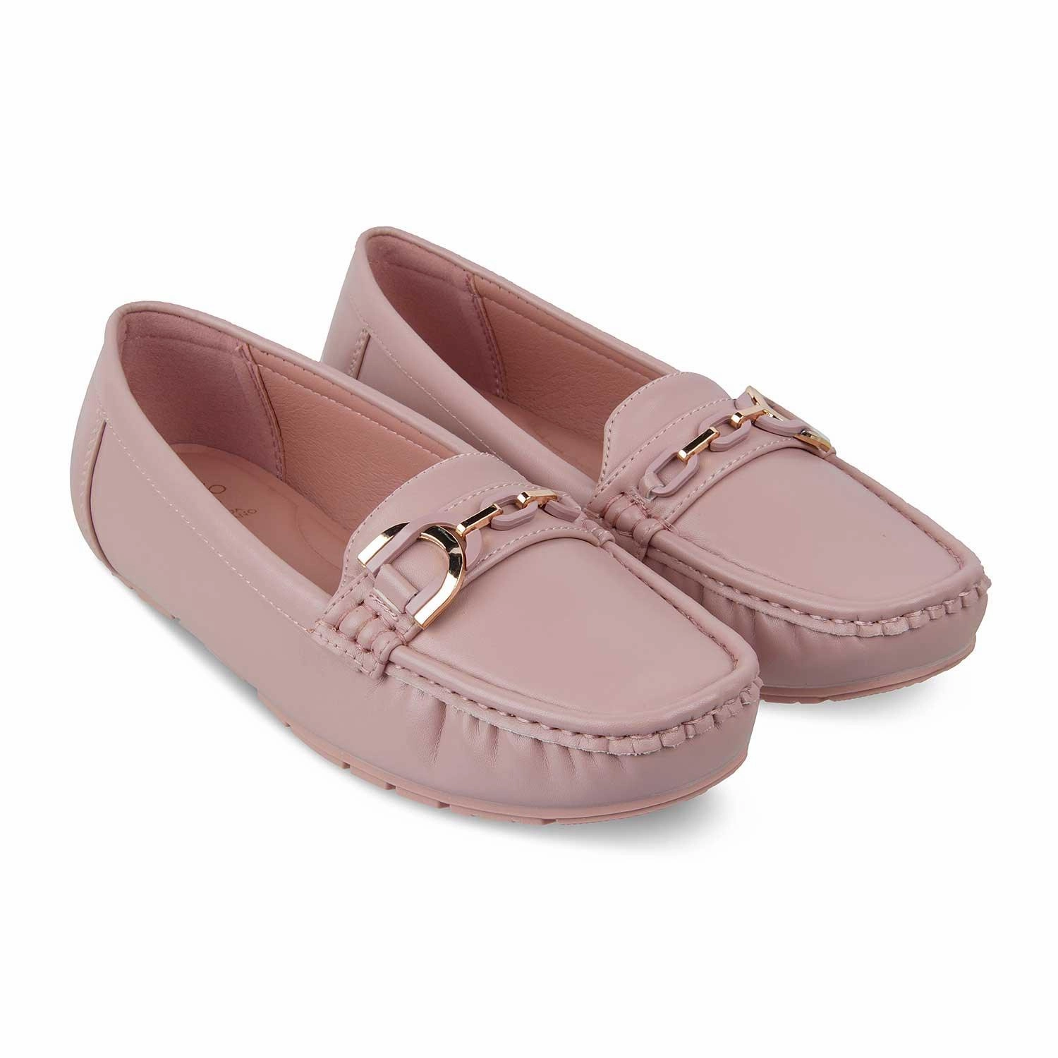 The Miko Pink Women's Dress Loafers Tresmode Agl Loafers