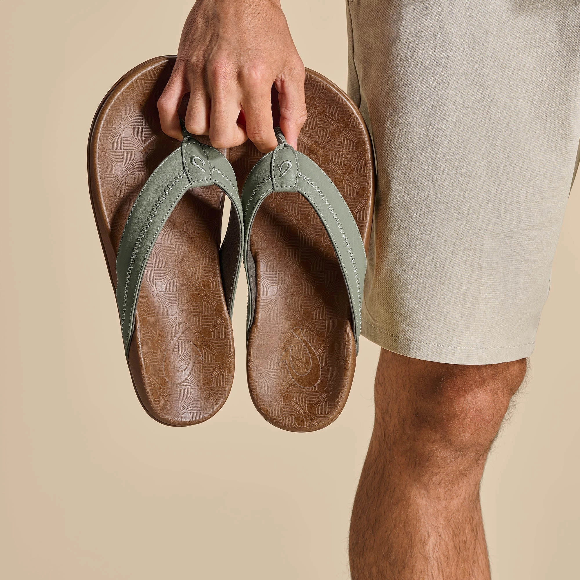 Best Hawaiian Flip Flops Hiapo - Odyssey Grey / Sahara