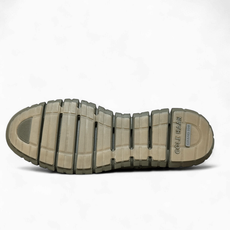 Cole Haan Men's ZEROGRAND Remastered Wingtip - Sea Stone Nubuck Morse Tour Oxford