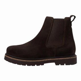 Highwood Slip On Men's Suede Leather Marten Boots