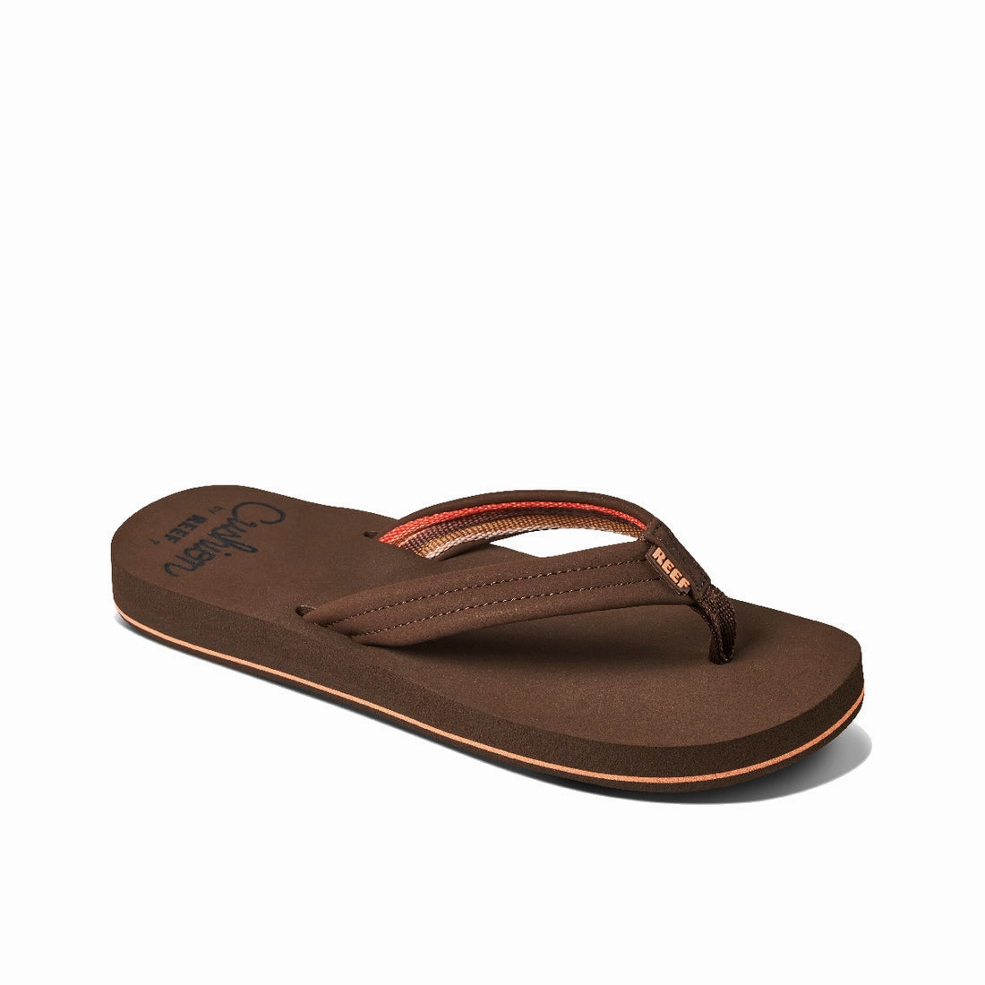 Flip Flops At White House REEF Women's Cushion Breeze Flip Flop - Chocolate