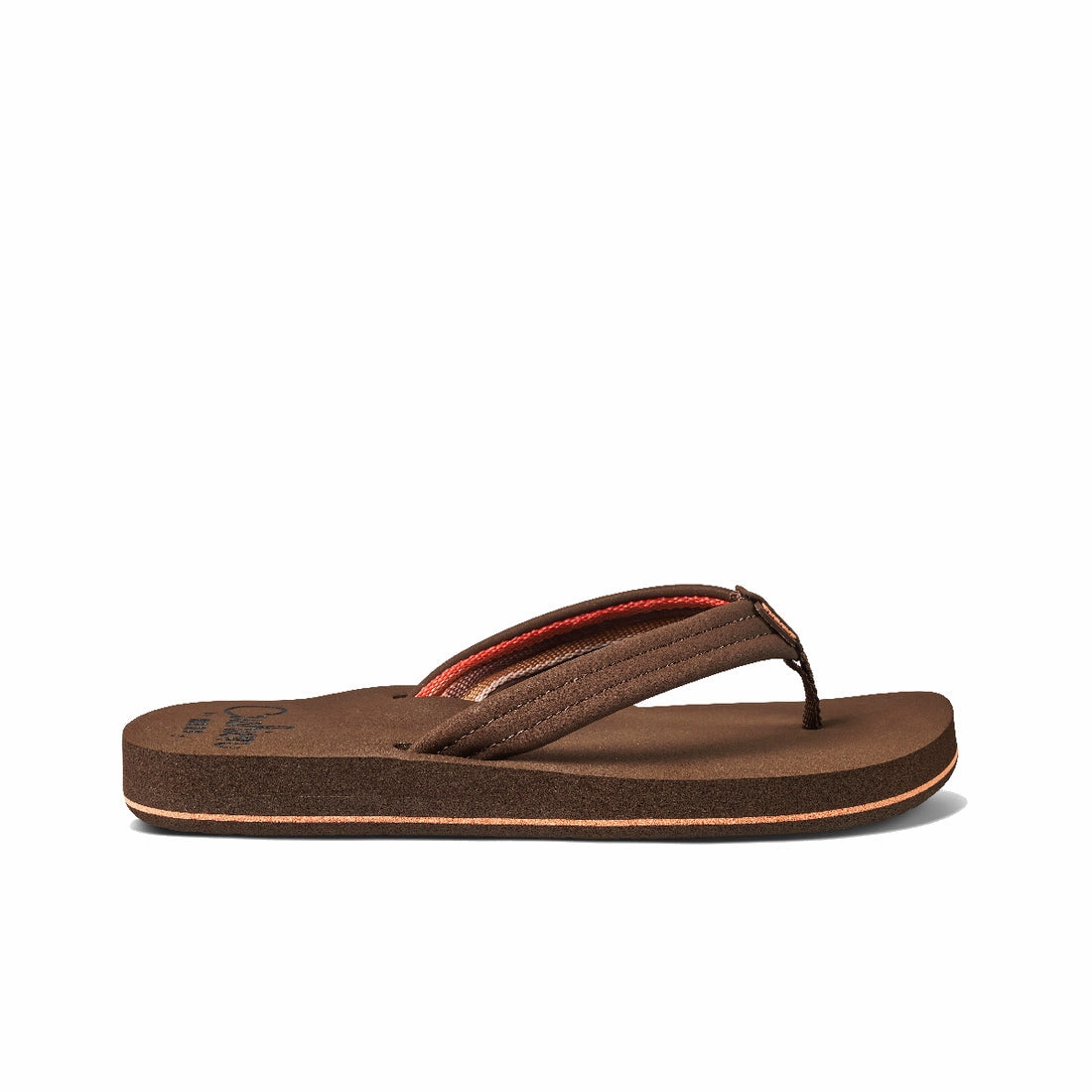Bebe Flip Flops REEF Women's Cushion Breeze Flip Flop - Chocolate