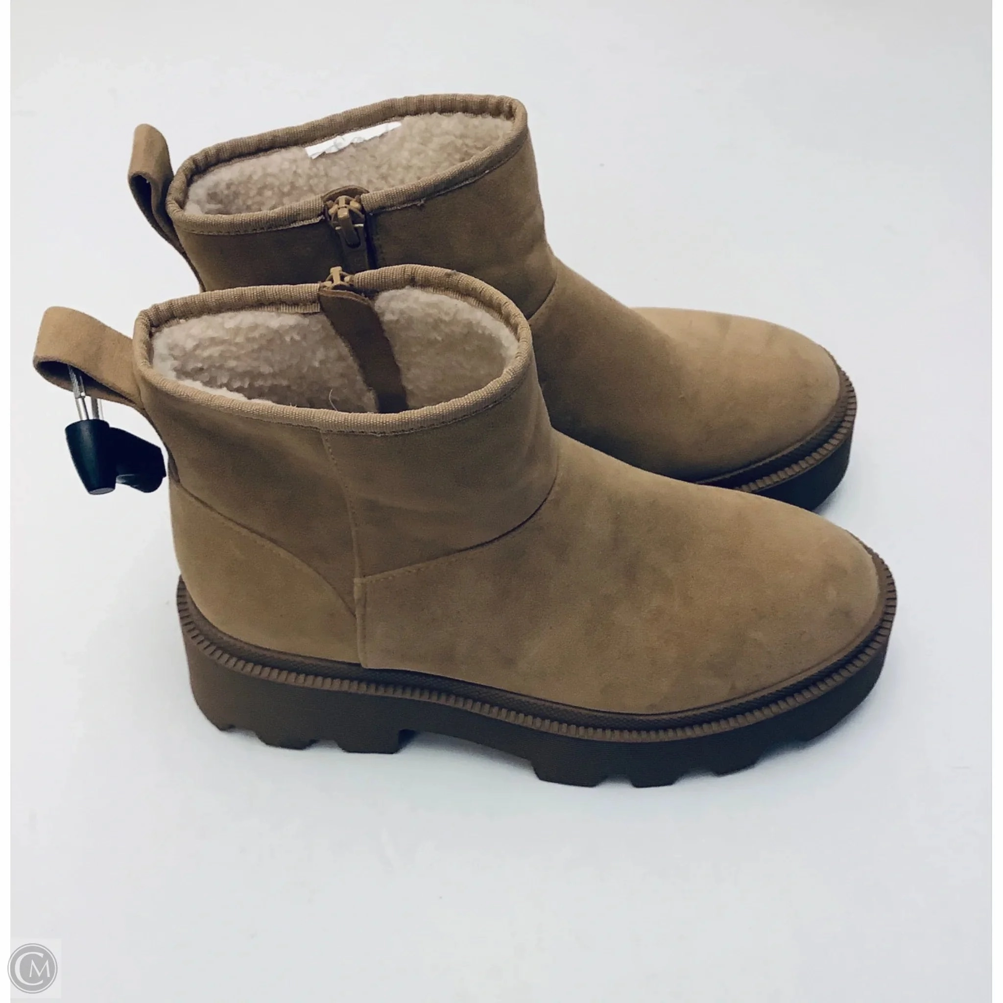 Hiking Boots With Safety Toe Boots Hiking By Universal Thread In Brown, Size: 7