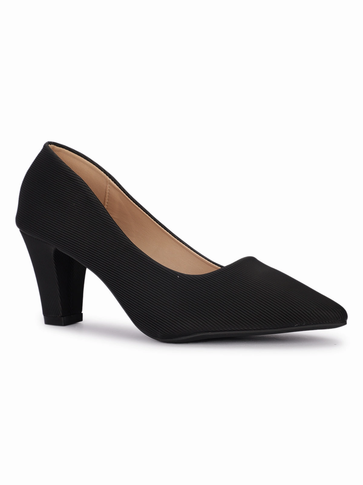 Cirelle Block Heel Stilettoes High Heel Face Trample