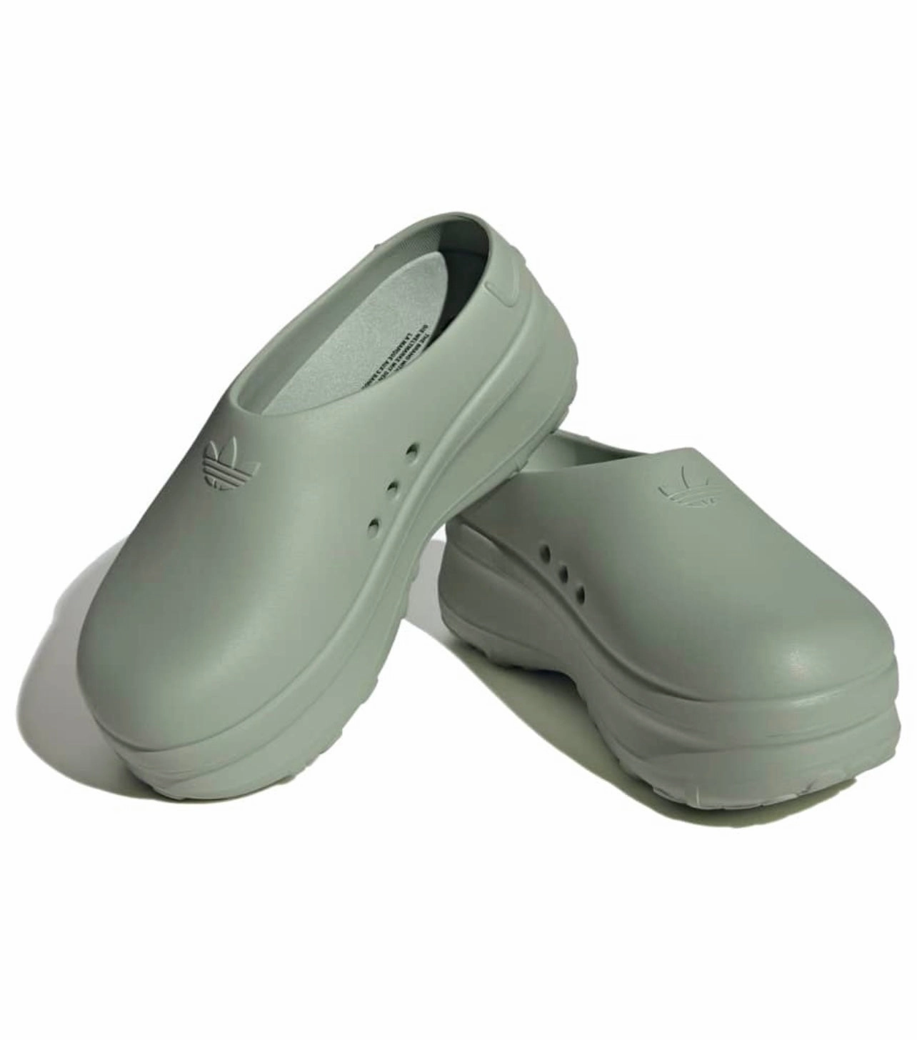 LADIES' ADIFOM STAN SMITH MULE SHOES - Sil Green Sparkle Ugg Slippers