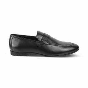 Kerin Loafers The Penloaf Black Men's Leather Loafers