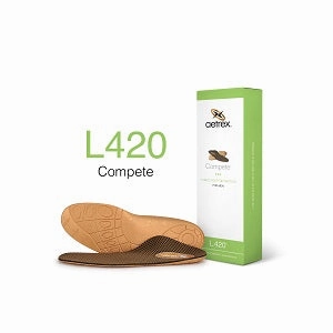 Aetrex Compete Posted Orthotic Insole - L420 Men Kangaroo Skin Boots
