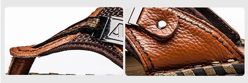 West Louis Handmade Cow Genuine Leather Slippers Shop Reef Flip Flops