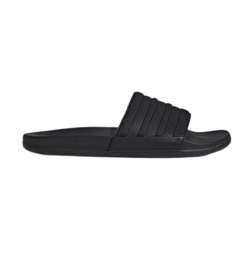 Adidas Men's Adilette Comfort Slides Shoes - Triple Black Ruby Slippers From Wizard Of Oz