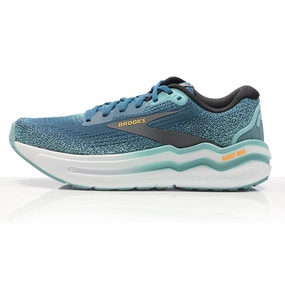 Zoom Vomero Running Shoes Brooks Ghost Max 2 Men's Running Shoe - Moroccan Blue/Aqua/Orange Pop