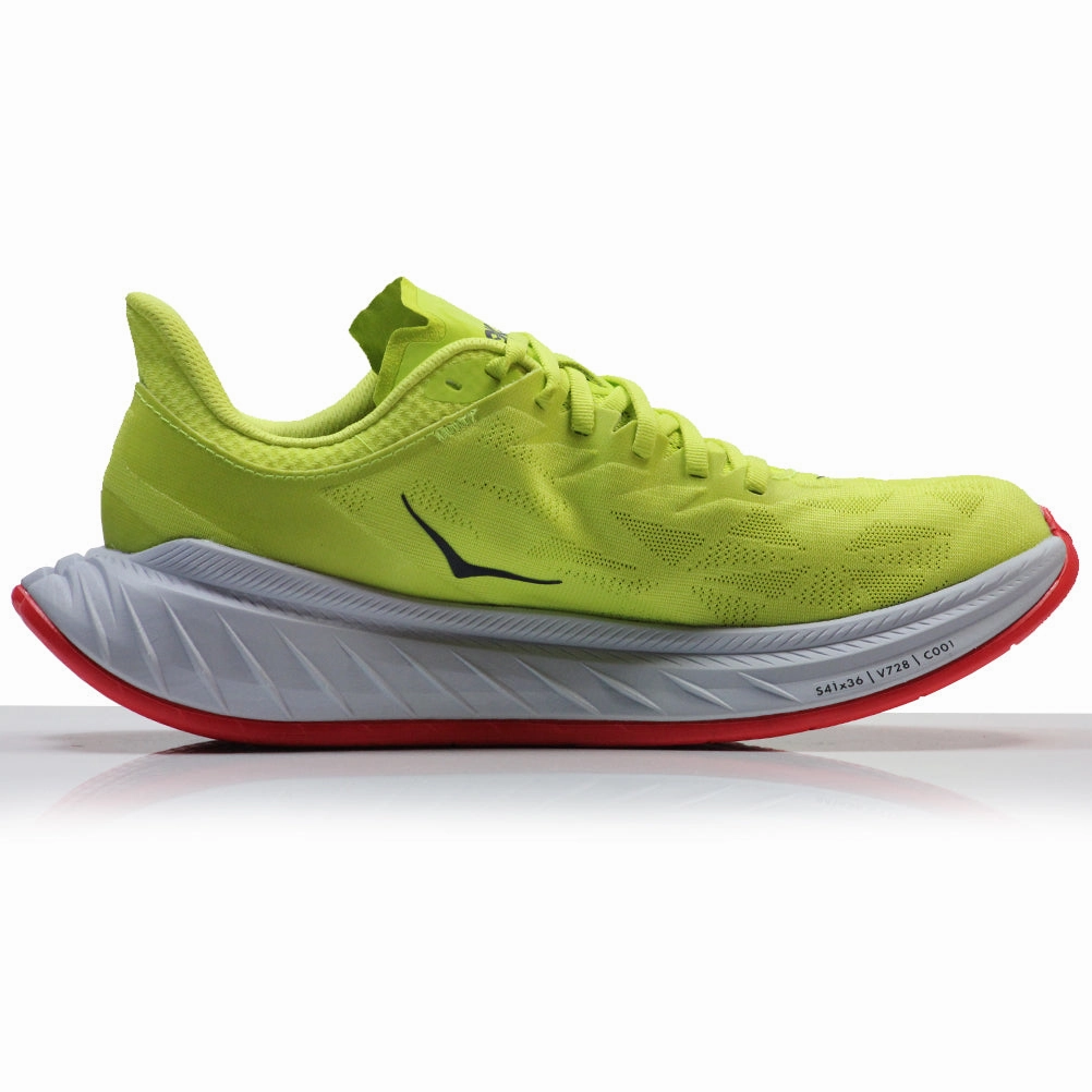 Hoka One One Carbon X 2 Men's Running Shoe - Evening Primrose/Fiesta Hoka Clifton 9 Running Shoes