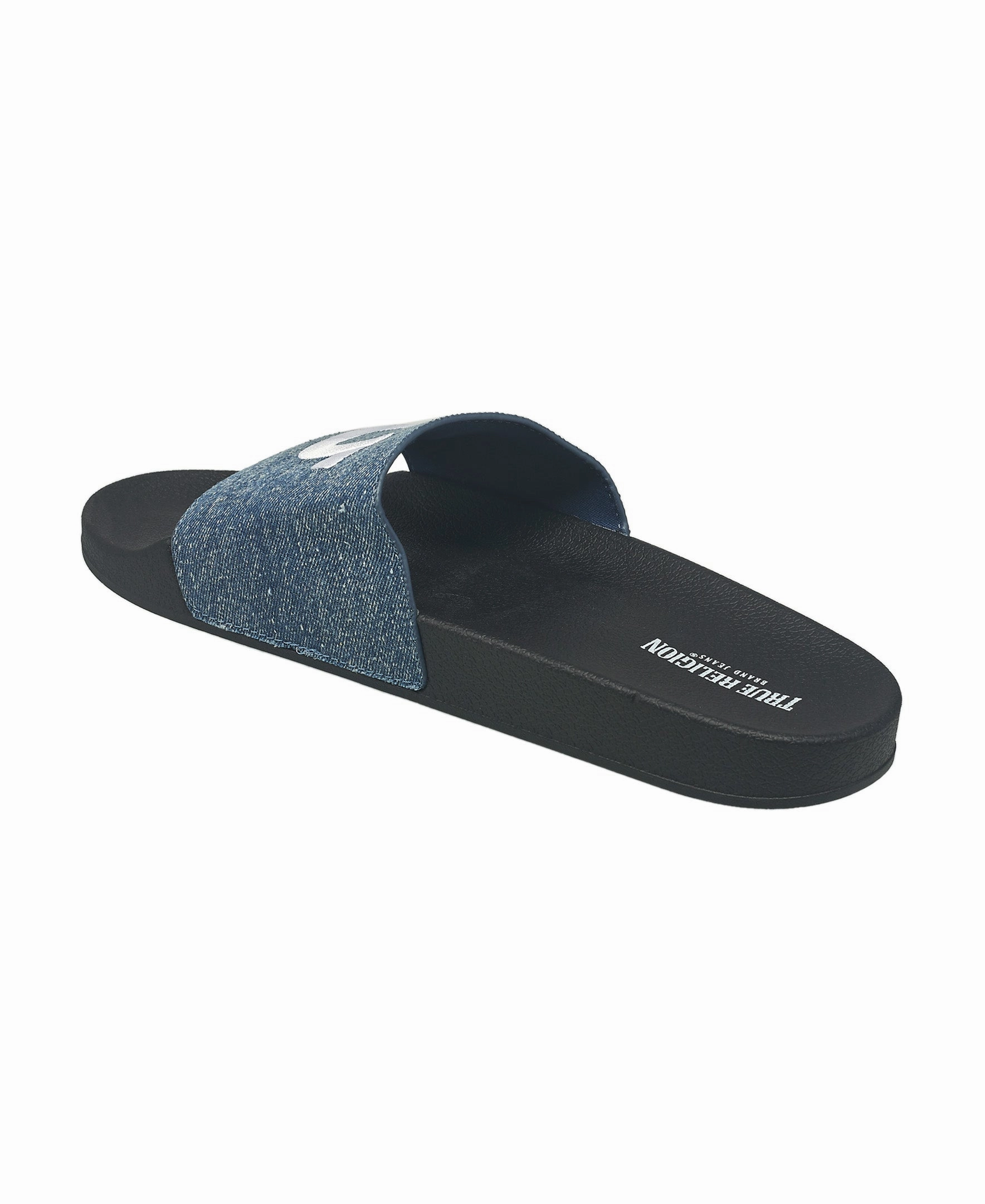 True Religion Men's Asap Slides Skull Slippers