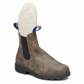 Chelsea Boots H&m 2223 Women's Winter Thermal Hi Top Rustic Brown