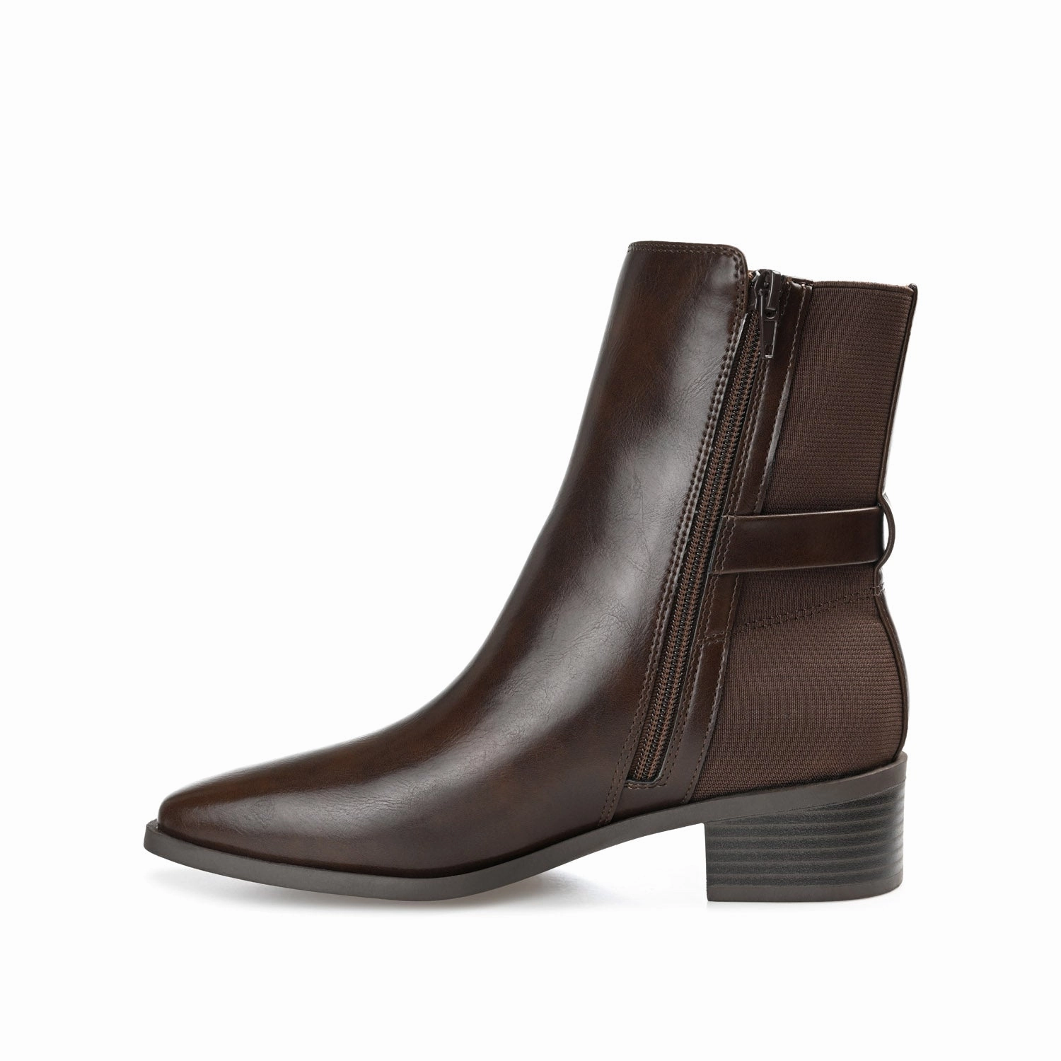 AUBRIE SQUARE TOE BOOTIES IN VEGAN LEATHER Originals Chelsea Boots