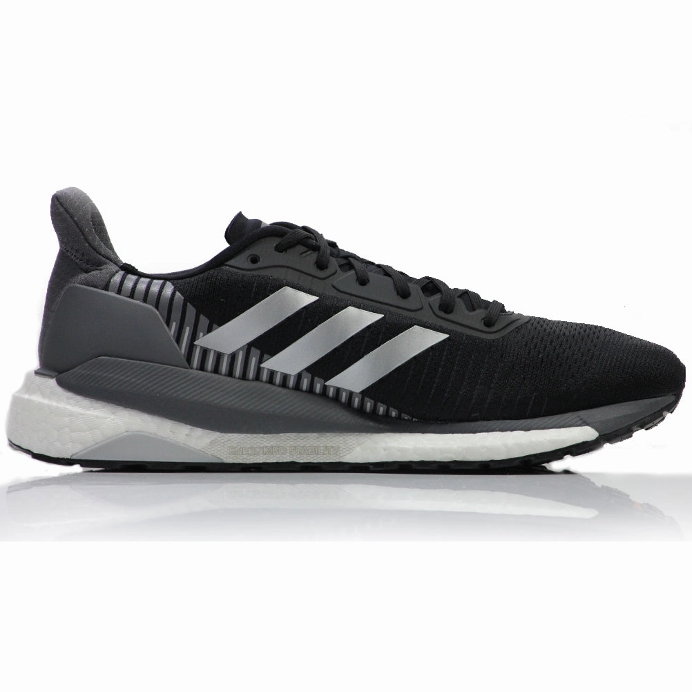 Pegasus 41 Running Shoe adidas Solar Glide ST 19 Men's Running Shoe - Core Black/Silver Met