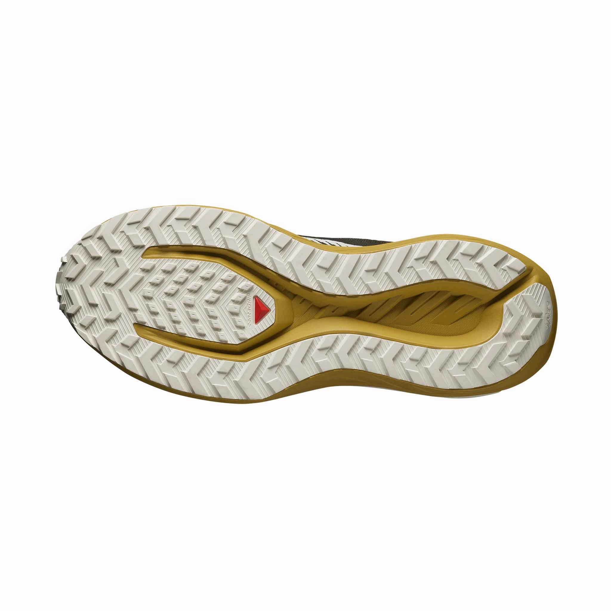 Vectiv Hypnum Trail Shoes Salomon | Men's DRX Defy Gravel Running Shoes - Wren/Spicy Mustard/Vanilla Ice