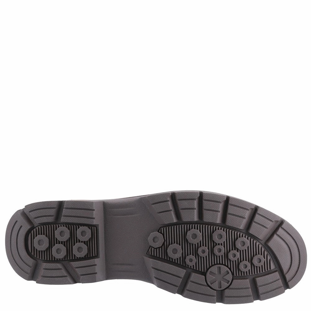 Cotswold Thickwood Burnished Leather Casual Shoe Patent Leather Derby Shoes