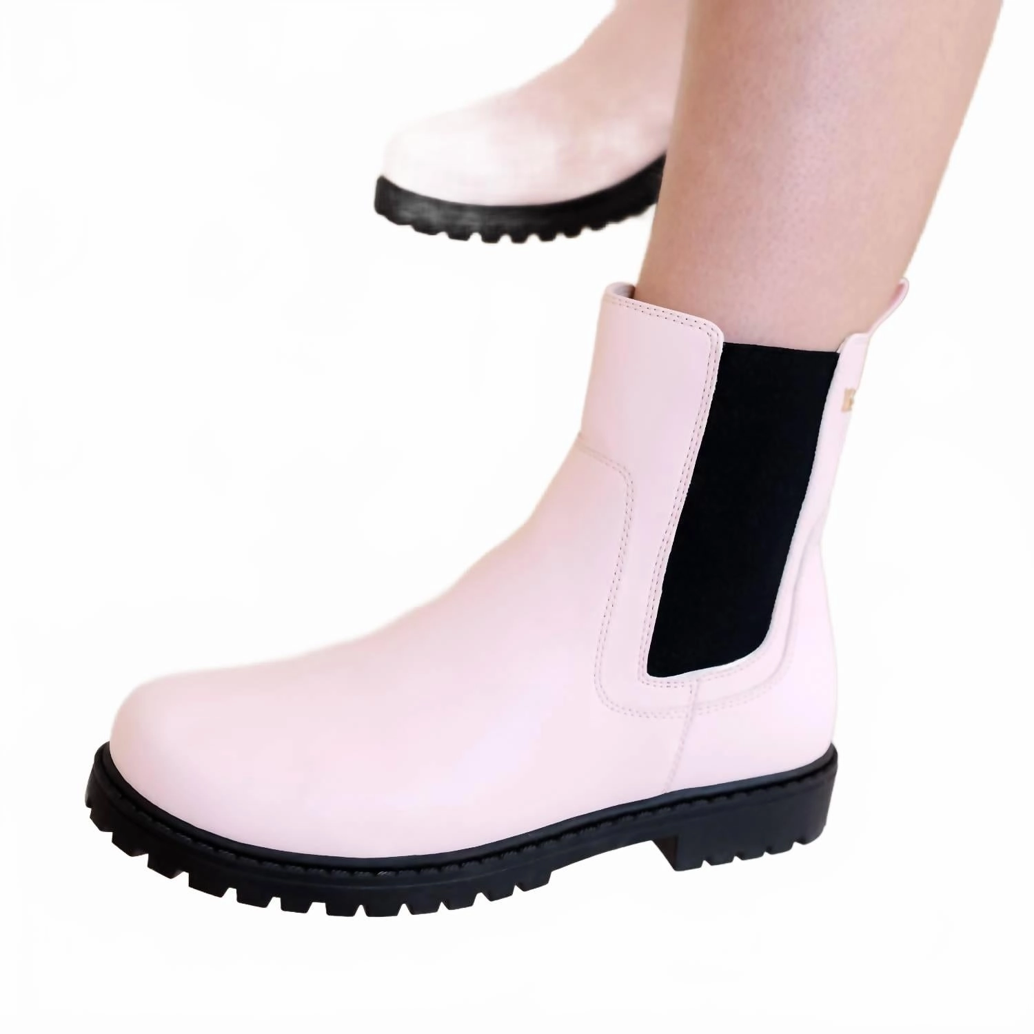 Chelsea Chunky Boots Kids Miss Chelsea Boot In Light Pink