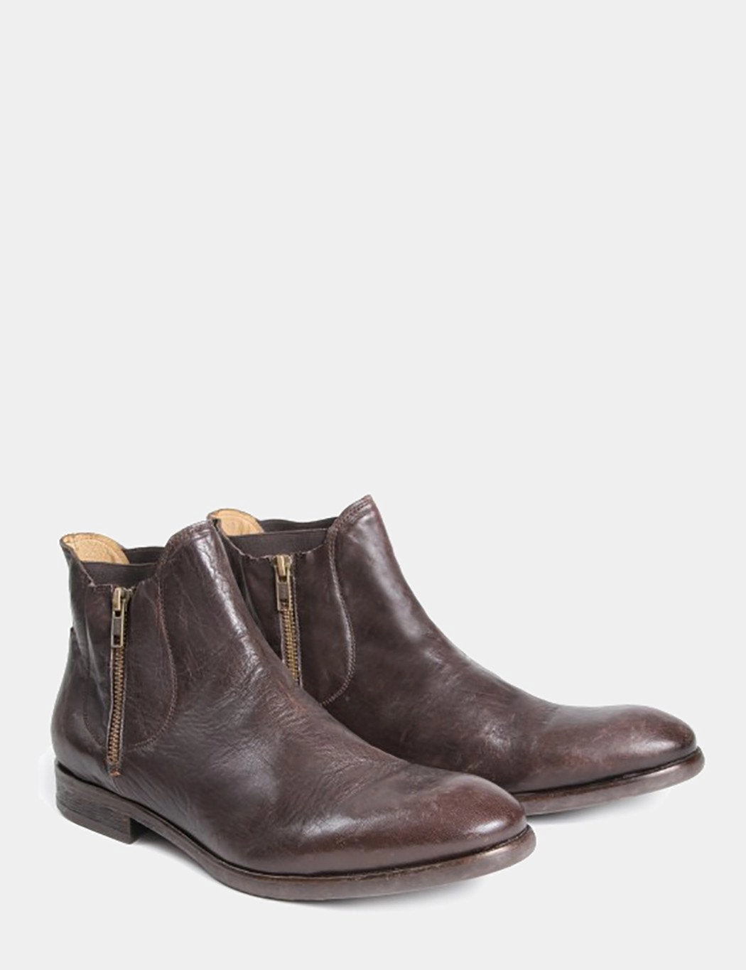 Chelsea Boots Lace Up Hudson Mitchell Chelsea Boot (Leather) - Brown