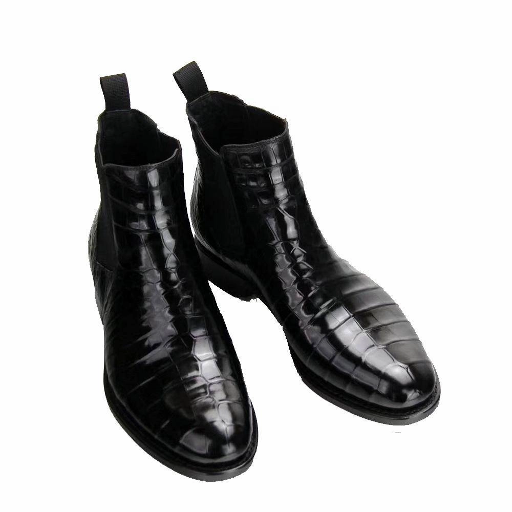 Crocodile Shoes Handmade Crocodile Skin Leather Chelsea Boots Outfits To Go With Chelsea Boots