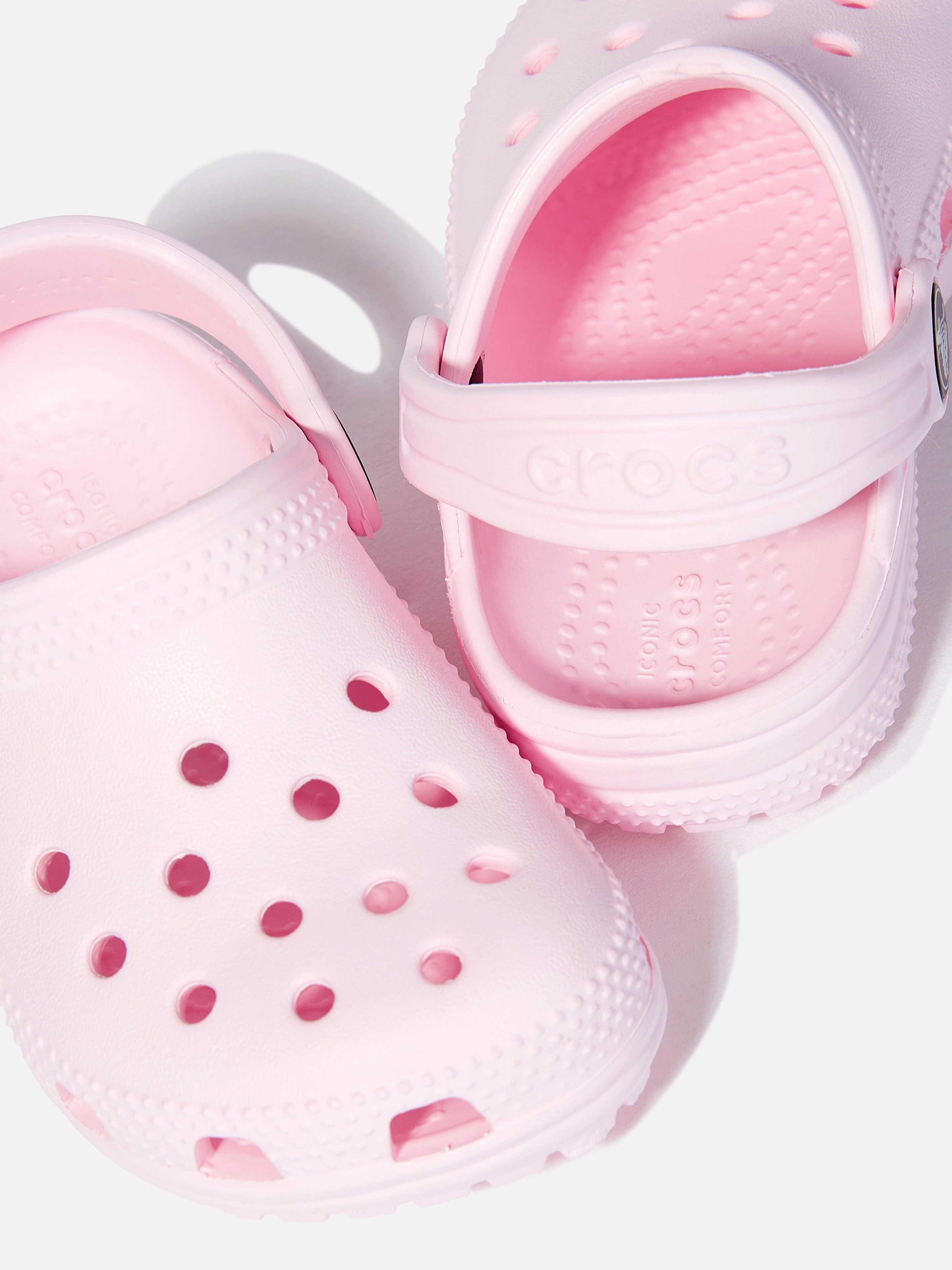 Crocs Girls Classic Clogs in Pink Clogs For Comfort