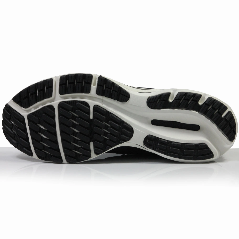 Free 5.0 Running Shoes Mizuno Wave Rider 24 Men's Running Shoe - Black/India Ink/Snow White