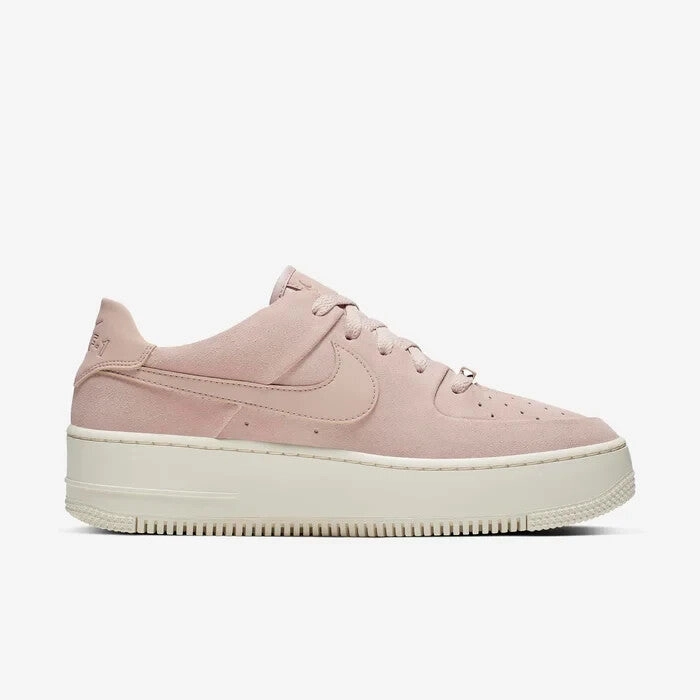 Nike College Shoes Nike Air Force 1 Sage Low AR5339-201 Sneaker Women 6 Pink Platform Shoes RHS3745