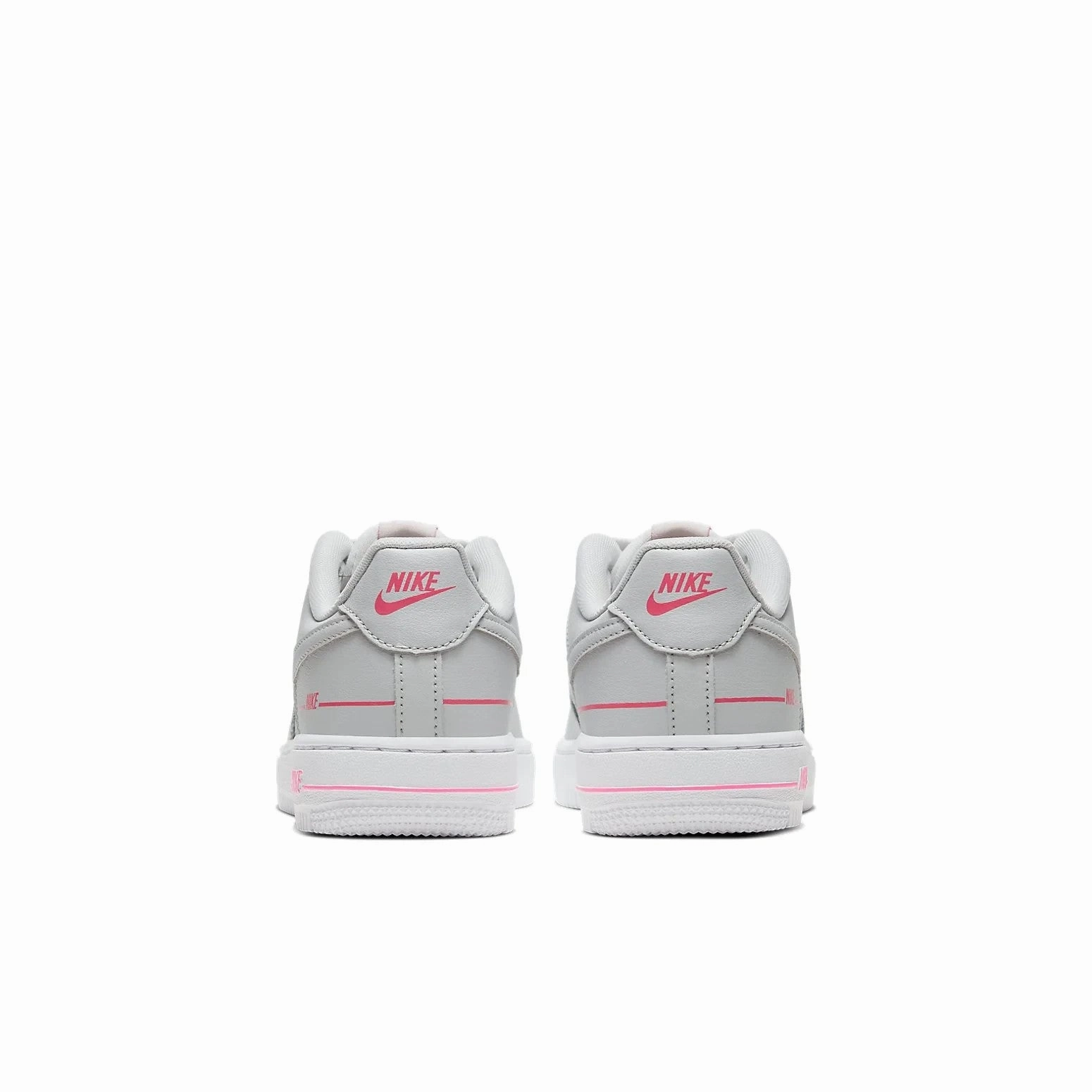 Marty Mcfly Nike Shoes Nike Air Force 1 LV8 3 CJ4113-002 Sneaker Little Kids  Gray Preschool Shoes