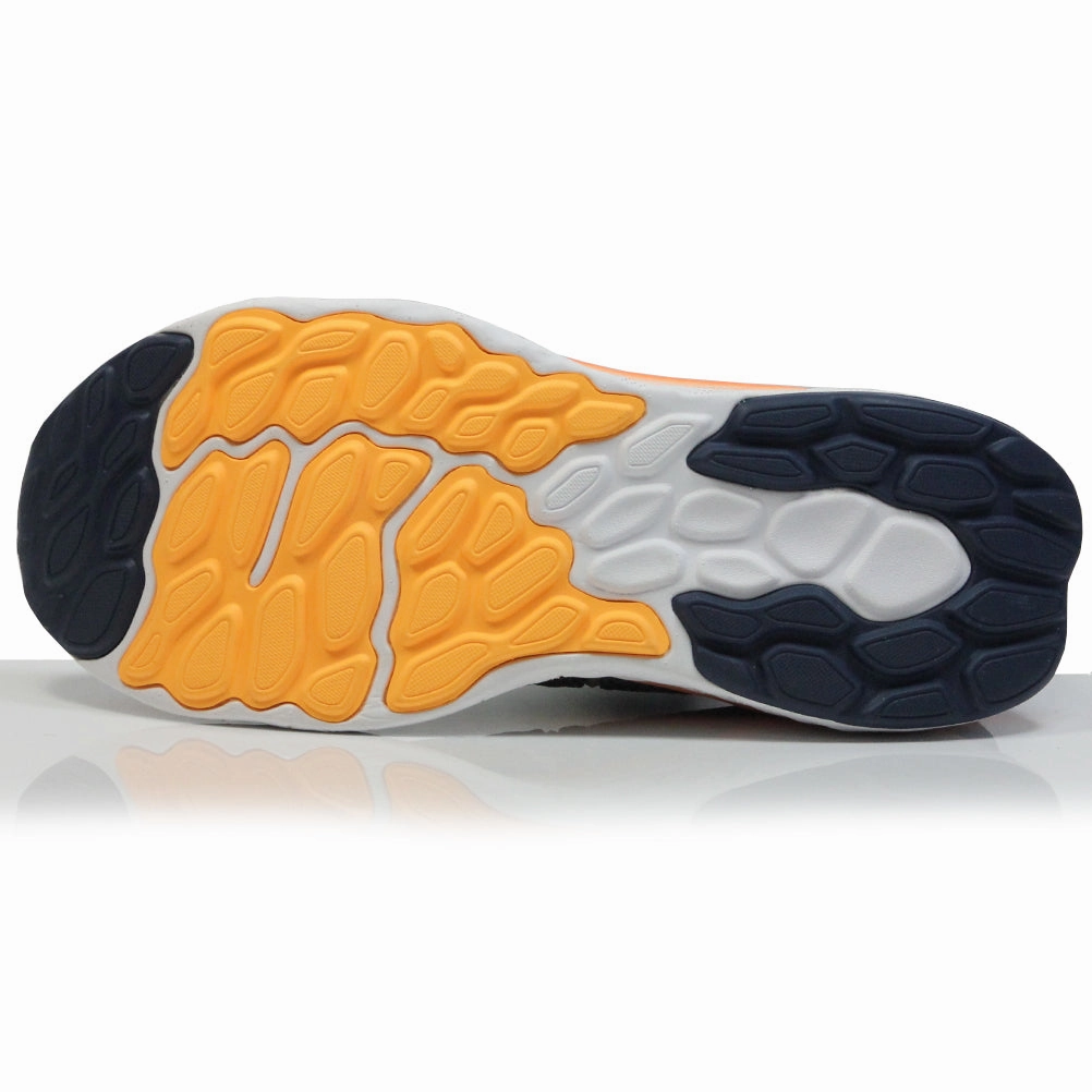 New Balance Fresh Foam X 1080v12 Men's 2E Wide Fit Running Shoe - Eclipse/Vibrant Orange Running Shoes Overpronators