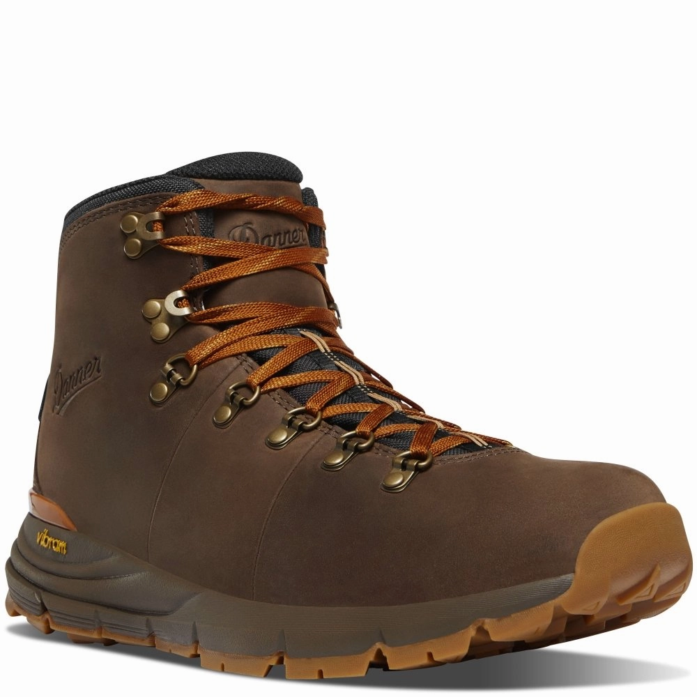 Sperry Top Sider Hiking Boots Danner Men's Mountain 600 Leaf GTX - Loam Brown/Glazed Ginger
