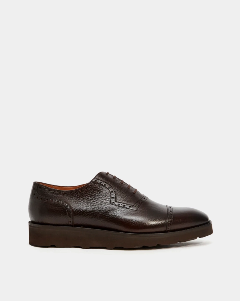 Brogue Oxford Shoes Dark Brown Brogue Lightweight Dress Shoe