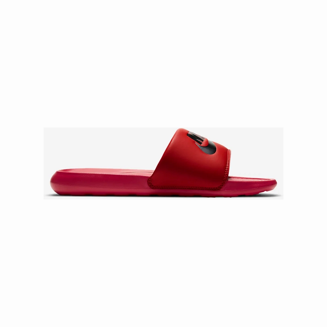 Nike Men's Victori One Slides - University Red / Black Japan Home Slippers