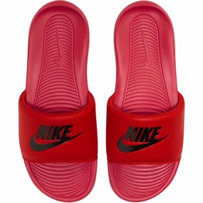 Nike Men's Victori One Slides - University Red / Black Sheep Wool Slippers