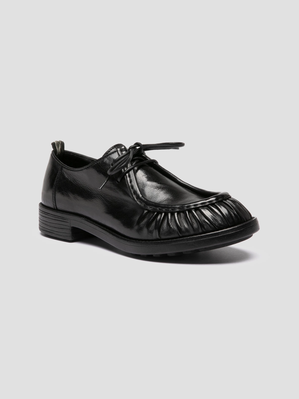 Ipswich Lace-up Oxford Shoe DIARY 102 - Black Leather Derby Shoes