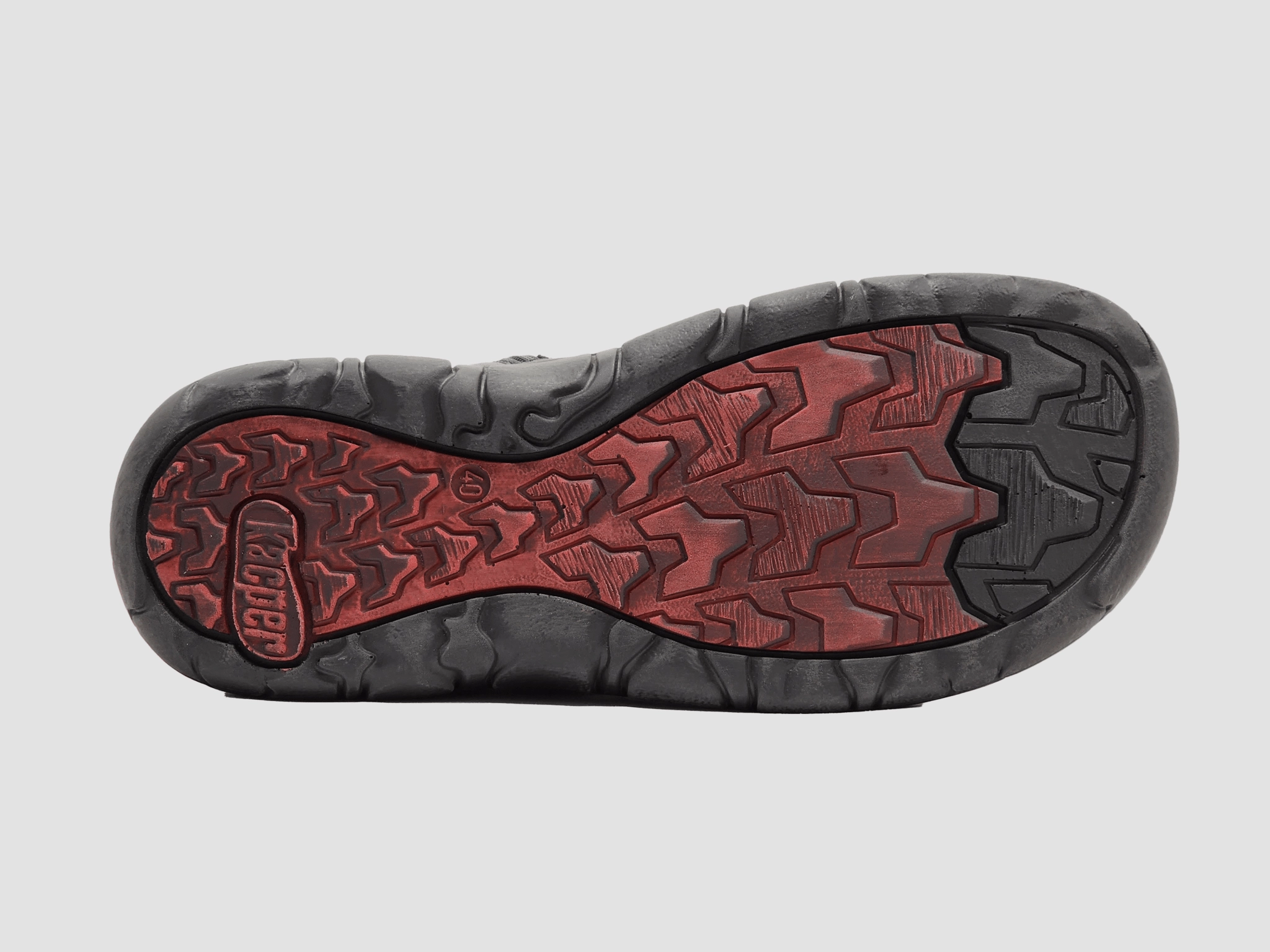 Boots With Ice Cleats Women's Original Insulated Zip-Up Leather Boots - Black & Red