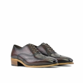 Types Of Brogues Dark Brown Wingtip Brogue Shoes