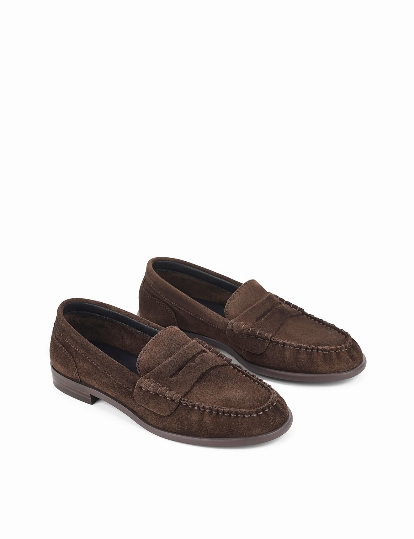 Paddy Loafers - Chocolate Brown Suede Designer Brogues Sale
