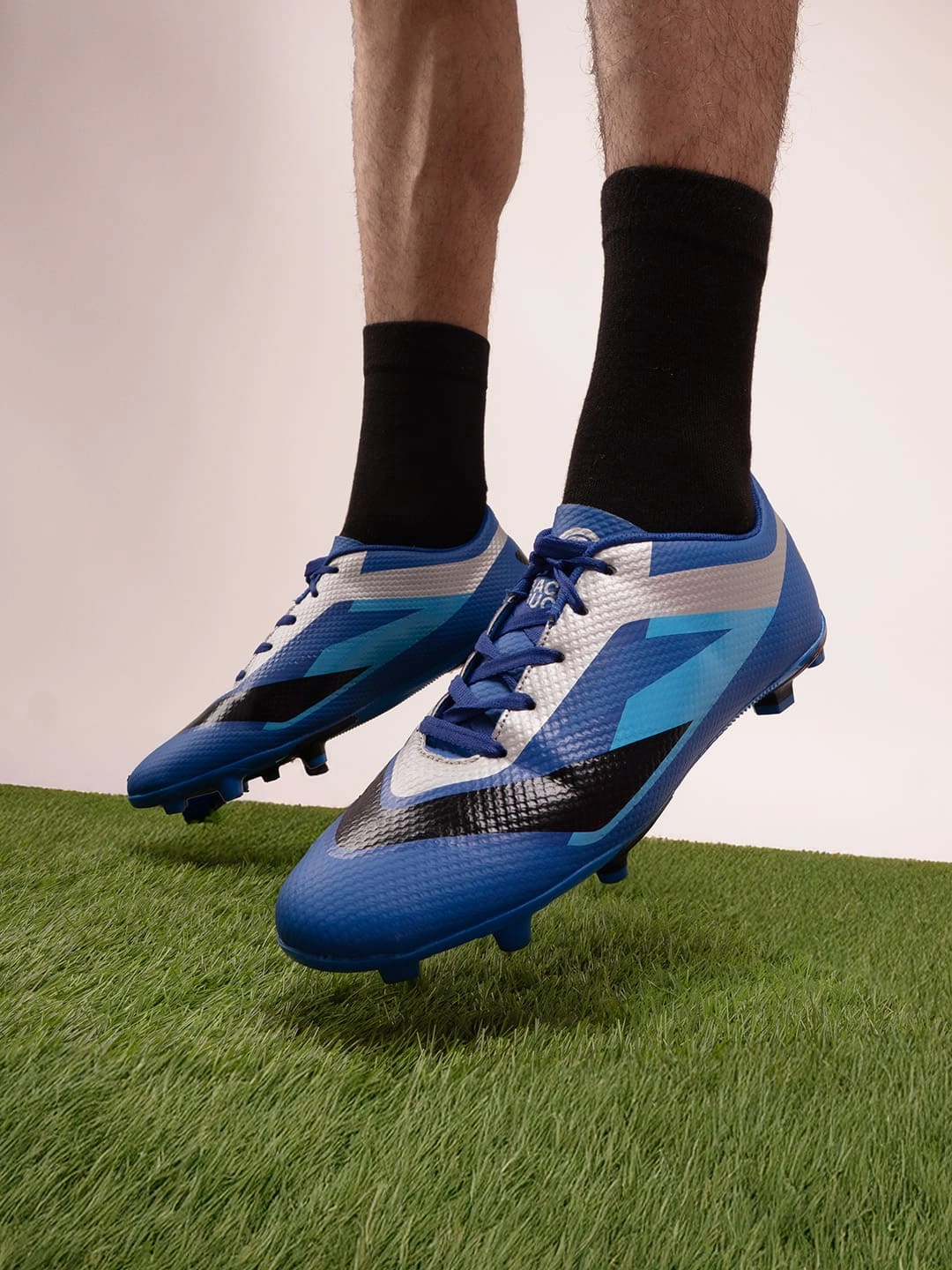 Youth Soccer Cleats No Laces Bacca Bucci Strike X Firm ground Football Shoes