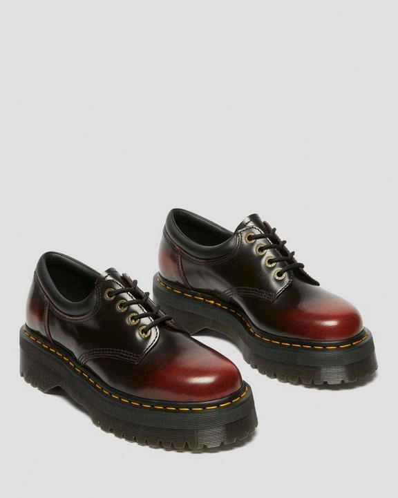Carlyle Plain Toe Oxfords Review Dr. Martens 8053 Arcadia Cherry Red Arcadia - Mens