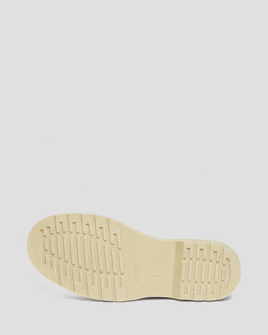 Chelsea Boots Or Loafers Dr. Martens "2976 Mono Milled Nubuck Leather Chelsea Boot" M - Parchment Beige / Milled Nubuck