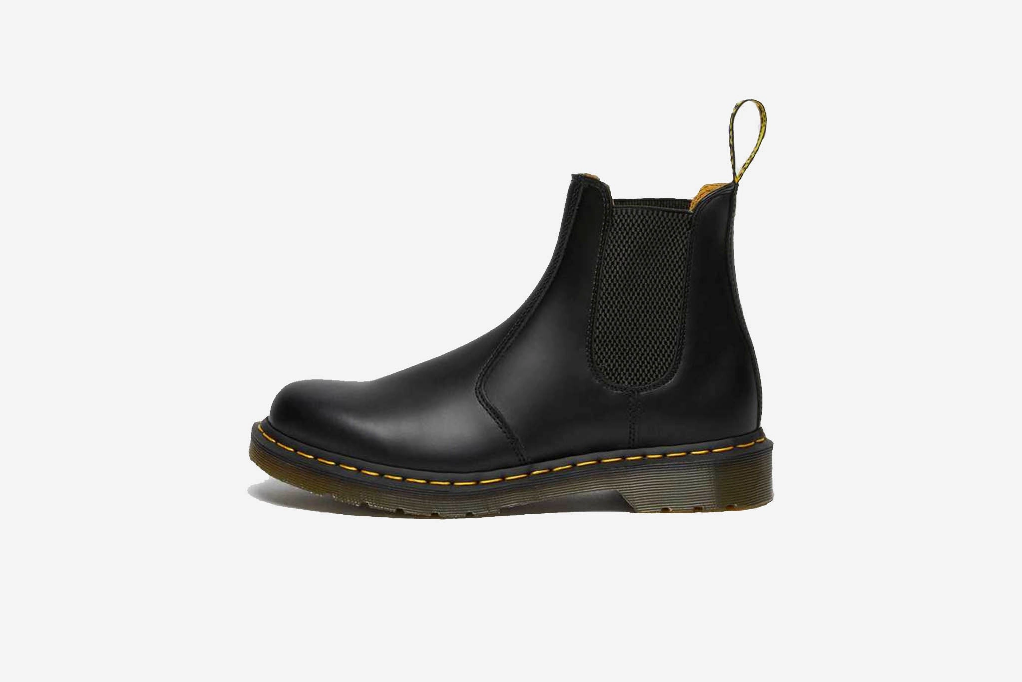 Chelsea Boots In Formal Dr. Martens "2976 YS Smooth Leather Chelsea Boot" W - Black