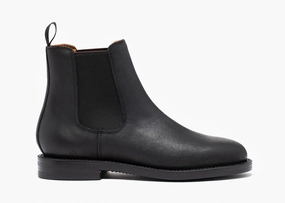 Josephine Chelsea Boot Black Waxed Commander Steptronic Chelsea Boots