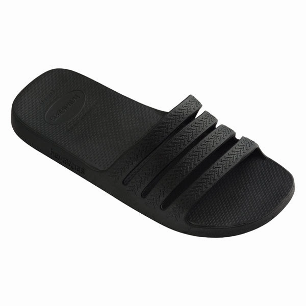 Rics Ranger Flip Flops HAVAIANAS SLIDE STRADI - BLACK
