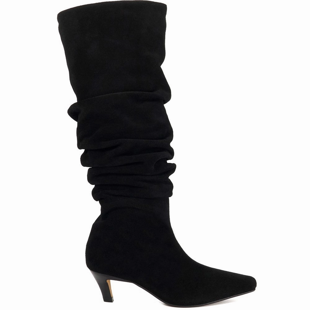 Skylie Knee-high Stiletto Dress Boots Dune Saunders Long Boots