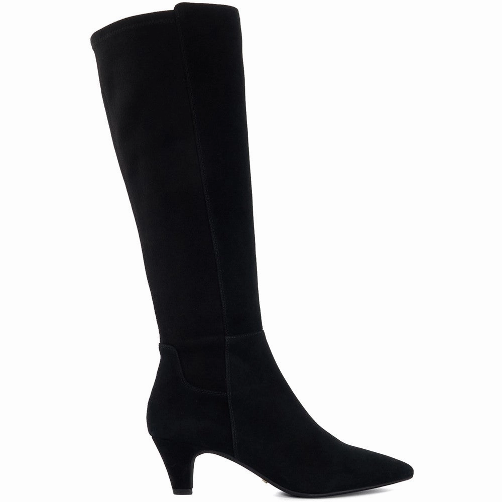 Dune Sera Long Boot Wide Ankle Knee High Boots