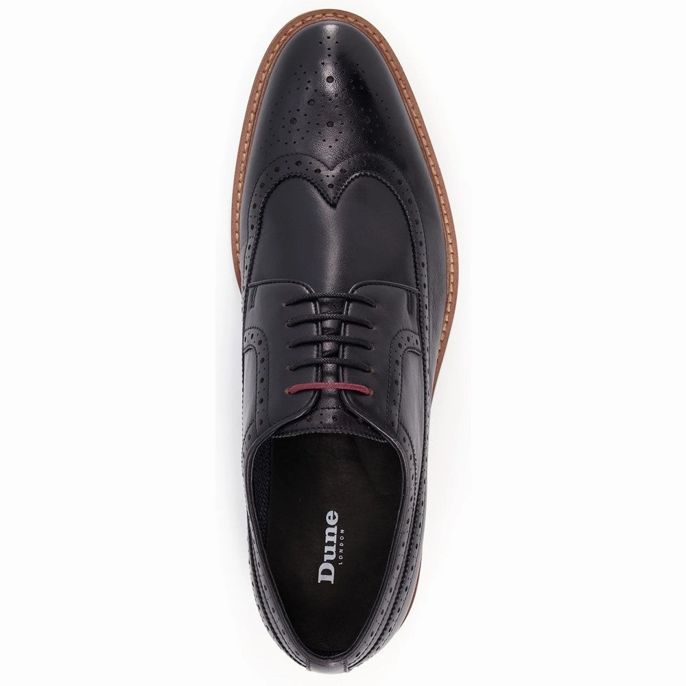 Dune Superior Leather Wingtip Brogue Shoes Mr B Brogues