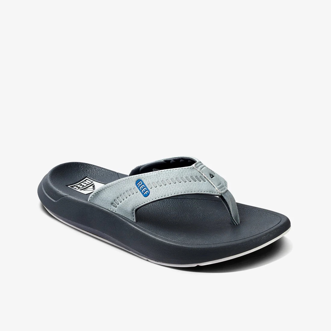 Spanish For Flip Flop Reef Men's Swellsole Cruiser - Grey/Light Grey/Blue