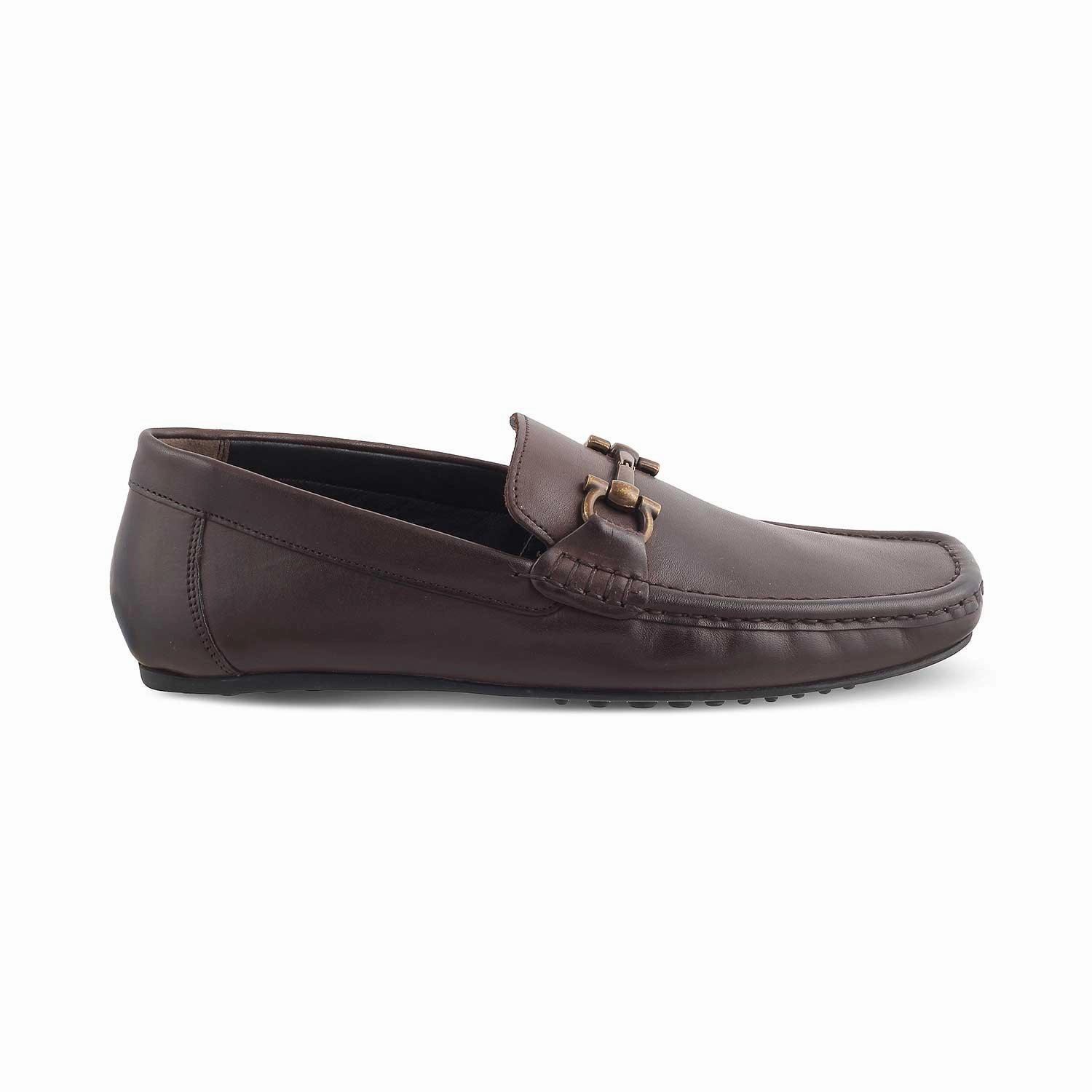 Kaveh Loafers The Milane Brown Men's Leather Loafers Tresmode