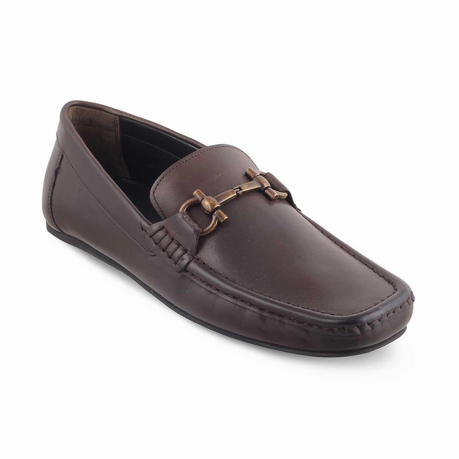 Loafers With Jeans And Socks The Milane Brown Men's Leather Loafers Tresmode